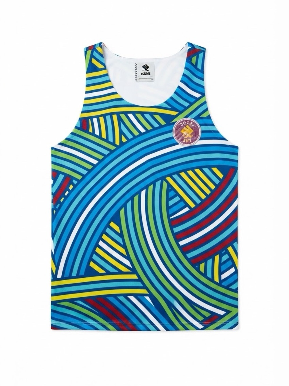 Rabbit Running 2025 Rad Geometric Tank
